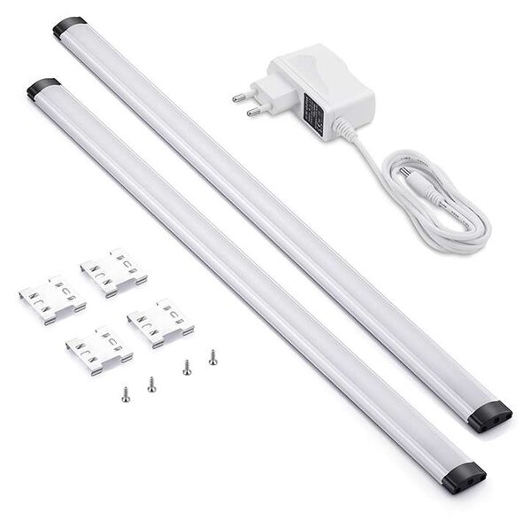WO216 érintéses LED konyhai lámpa dimmelhető, 2 x 50 cm, fehér