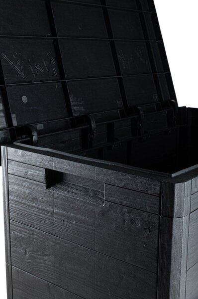 Antracitszürke kerti tárolódoboz Woodys – Toomax