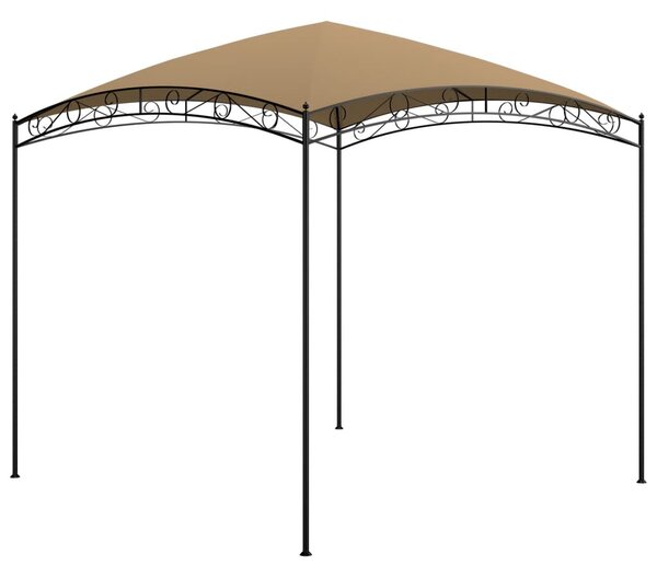 Tópszínű pavilon 3 x 3 x 2,65 m 180 g/m²