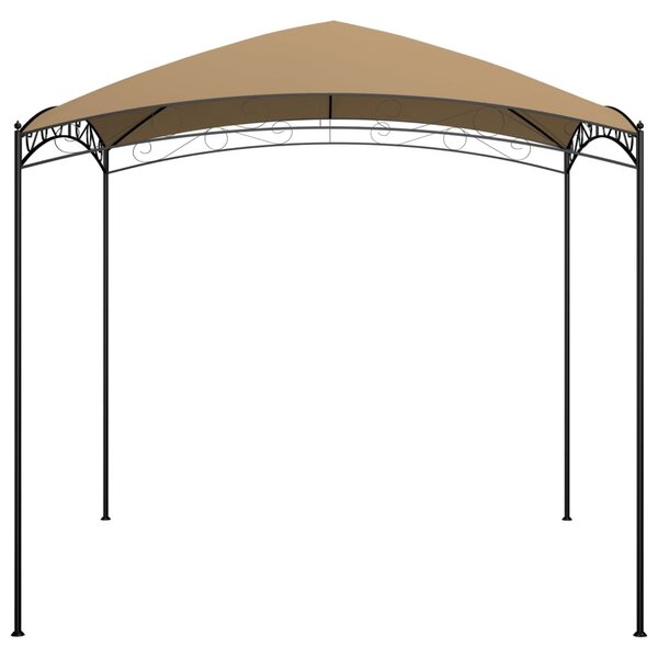 Tópszínű pavilon 3 x 3 x 2,65 m 180 g/m²