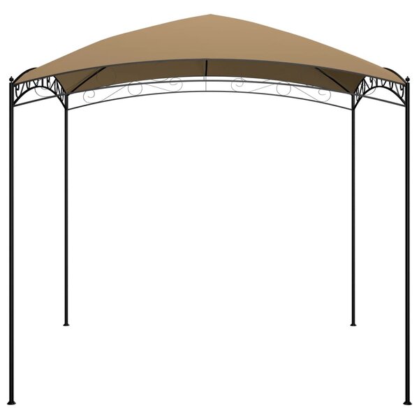 Tópszínű pavilon 3 x 3 x 2,65 m 180 g/m²