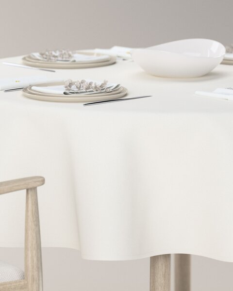 Kerek asztalterítő termék színe fehér