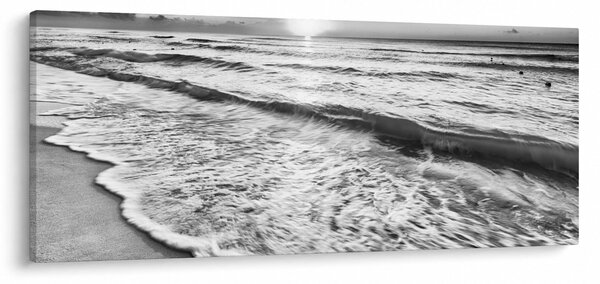 Kép - Naplemente a tengerparton (120x50 cm)