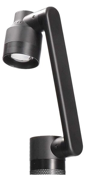 WO67 LED asztali lámpa RGB távirányítóval, fekete