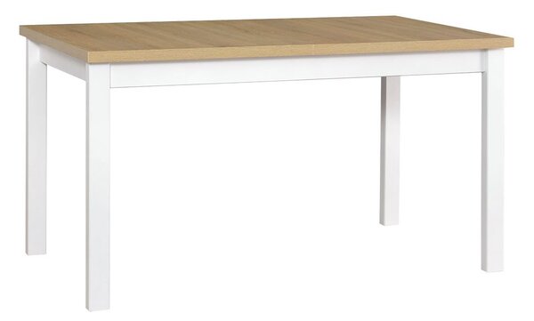 Széthúzható asztal Luca 80 x 140+180 II (gandson tölgy L) (fehér)