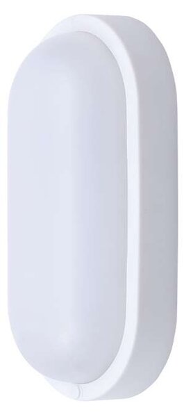 WO744 kültéri LED lámpa - ovális 21 x 10,4 cm, fehér