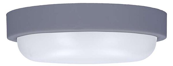 WO745 kültéri LED lámpa - kör 17 cm, szürke