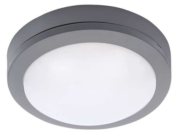 WO746 Siena kültéri LED lámpa - kör 17 cm, szürke