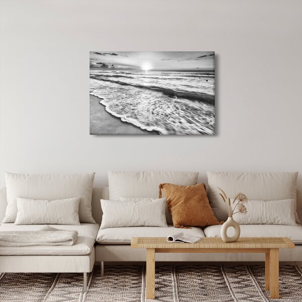 Kép - Naplemente a tengerparton (90x60 cm)