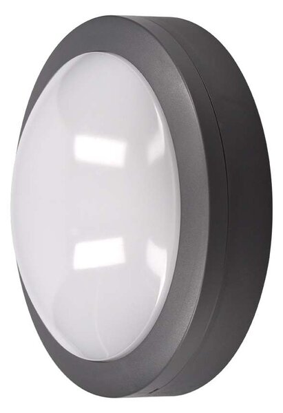 WO746 Siena kültéri LED lámpa - kör 17 cm, szürke