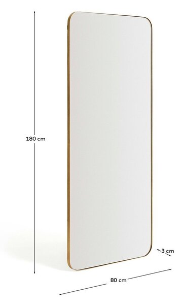 Fali tükör 80x180 cm Marco – Kave Home