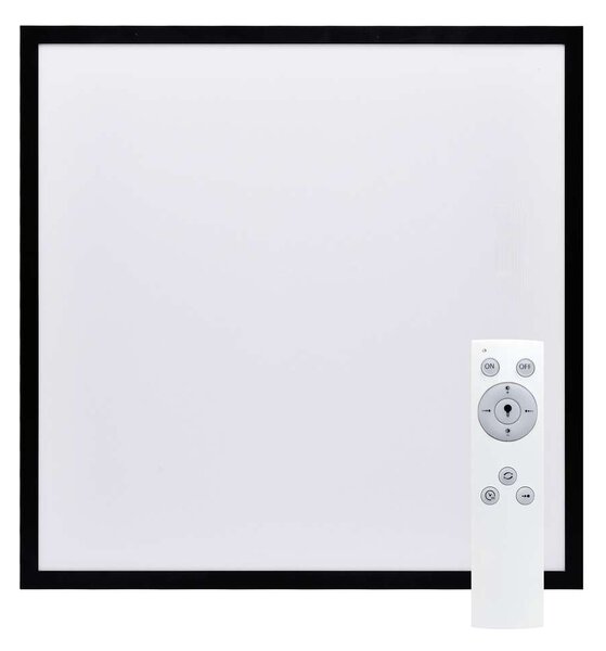 WO802 LED mennyezeti lámpa távirányítóval - 45 x 45 cm, barna
