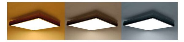 WO802 LED mennyezeti lámpa távirányítóval - 45 x 45 cm, barna