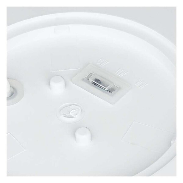 WO824 nedvességálló LED mennyezeti lámpa - átmérő 38 cm, fehér