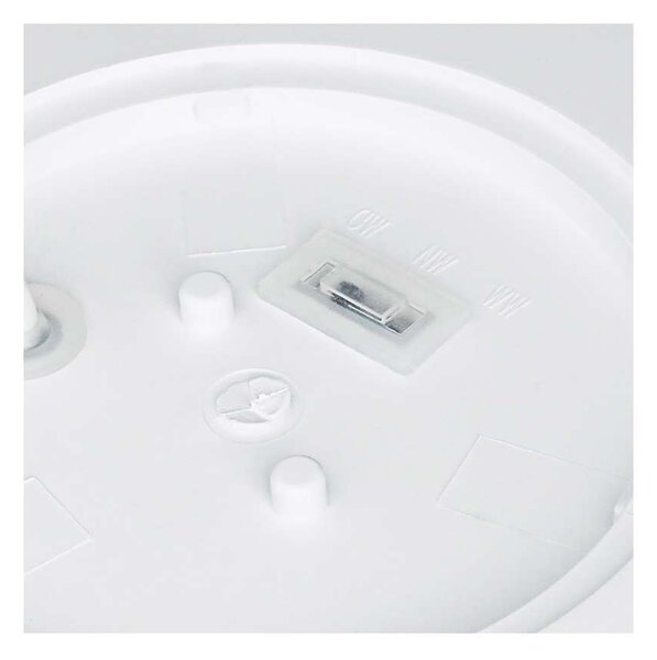 WO822 nedvességálló LED mennyezeti lámpa - átmérő 23 cm, fehér