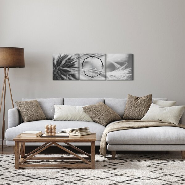 Kép - Pitypang (órával) (90x30 cm)