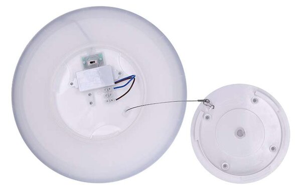 WO826 nedvességálló LED mennyezeti lámpa - átmérő 30 cm, fehér