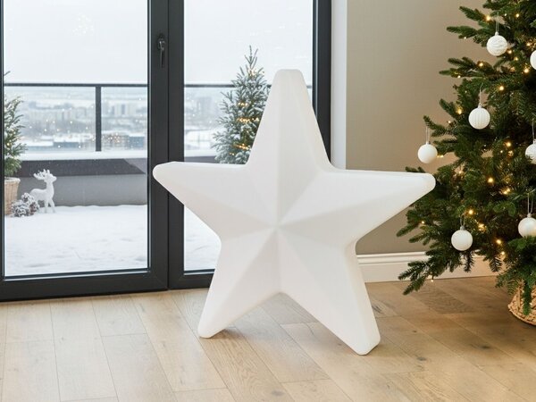 Kültéri LED állólámpa OLSAN Csillag 76 cm Fehér