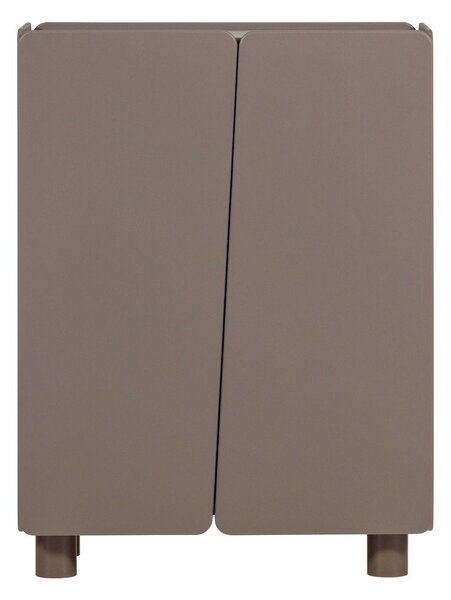 Barna borovi fenyő szekrény 100x135x45 cm Root – WOOOD