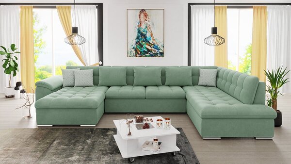 Sarok ülőgarnitúra Talia (B) (Uttario Velvet 2954 + Evo 29)