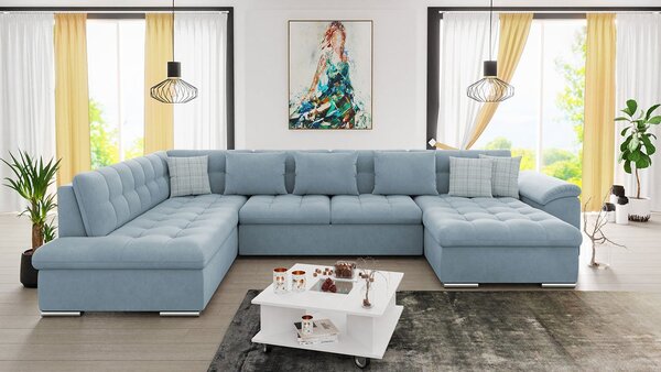 Kerti párna 152x54 cm VESTFOLD (kék)