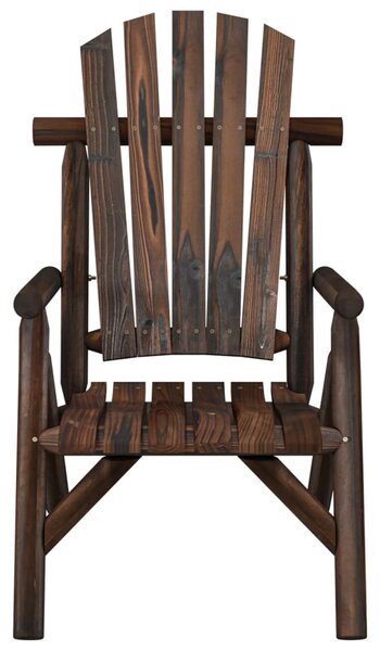 Tömör lucfenyő kerti szék 68 x 86 x 103 cm