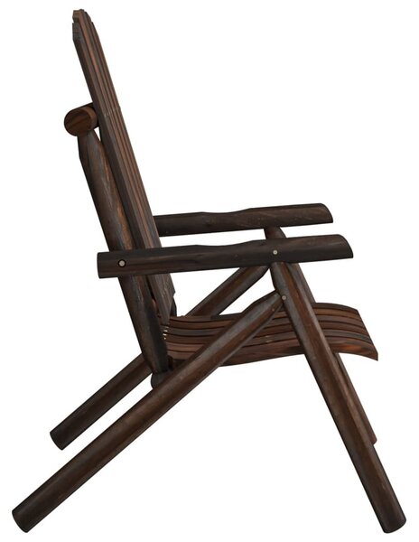 Tömör lucfenyő kerti szék 68 x 86 x 103 cm