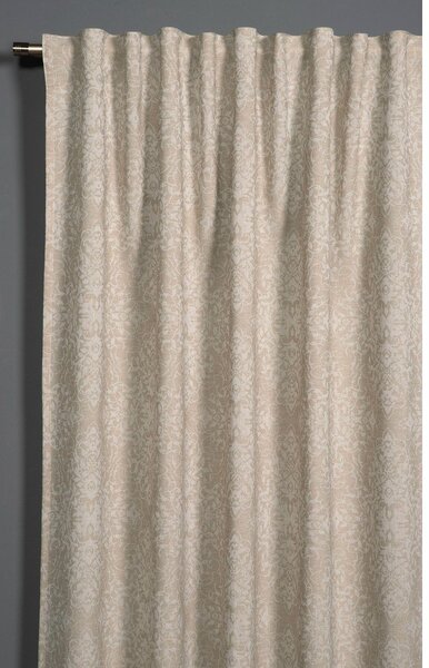 Bézs jacquard sötétítő-termo függöny 140x245 cm Ornament – Sehlbach