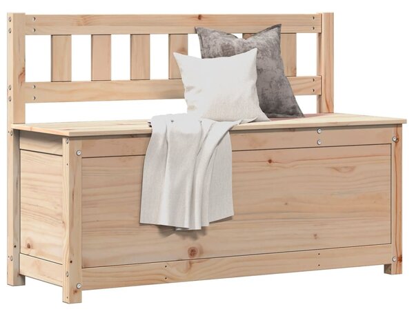 Tömör fenyőfa pad 110 x 41 x 76,5 cm
