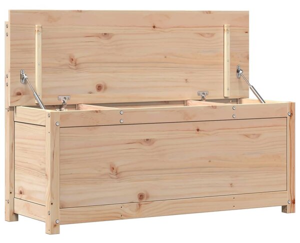 Tömör fenyőfa pad 110 x 41 x 76,5 cm