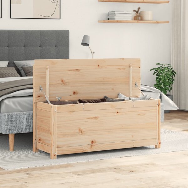 Tömör fenyőfa pad 110 x 41 x 76,5 cm