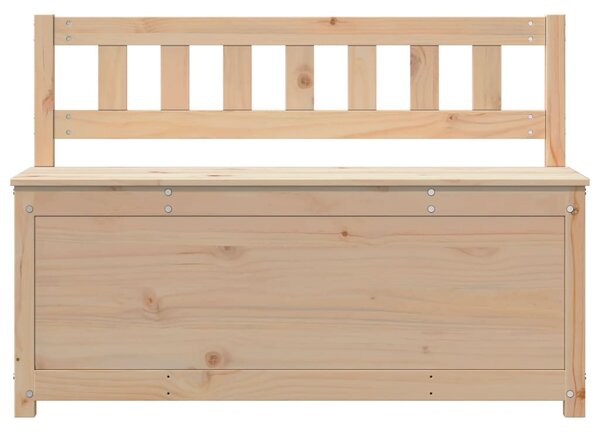 Tömör fenyőfa pad 110 x 41 x 76,5 cm