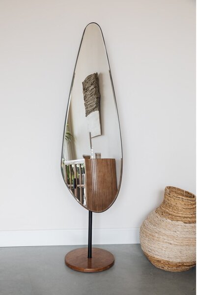 Álló tükör 40x135 cm Dropz – White Label