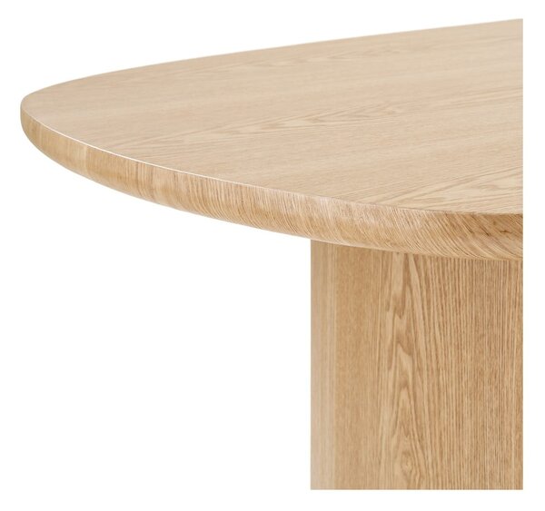 Étkezőasztal kőrisfa dekorral 110x210 cm Serra – House Nordic