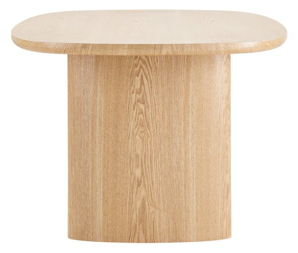 Étkezőasztal kőrisfa dekorral 110x210 cm Serra – House Nordic