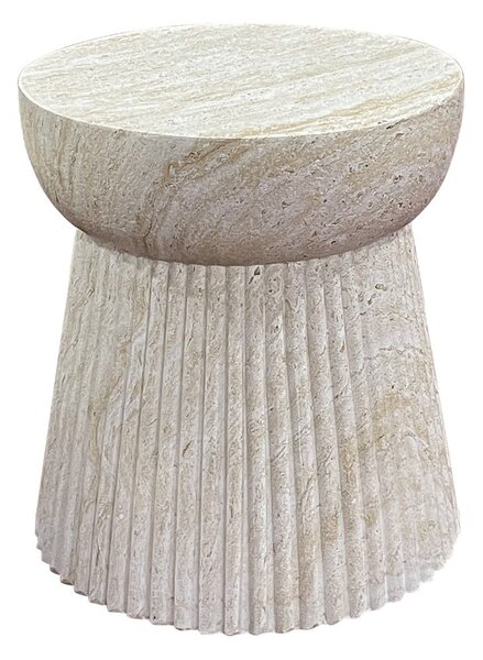 Kő kerek kerti kisasztal ø 37 cm Bonn – House Nordic
