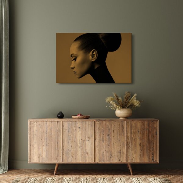 Kép - Nő profilban (90x60 cm)