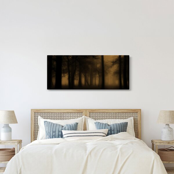 Kép - Sötét erdő (120x50 cm)