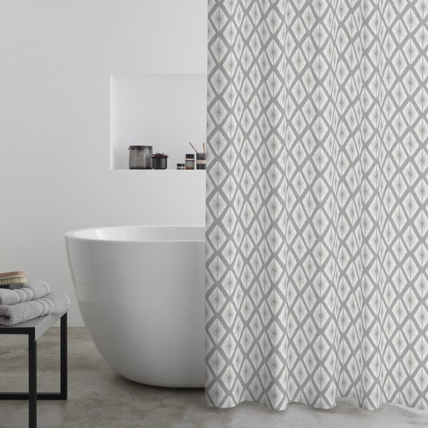 Zuhanyfüggöny 180x180 cm Aztec Diamond – Catherine Lansfield