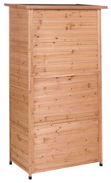 Szerszámoskamra ARSEGO 96 cm 67 cm Fenyőfa Világosbarna