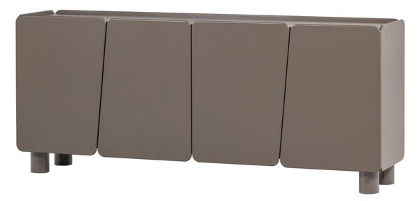 Barna borovi fenyő komód 200x85x45 cm Root – WOOOD
