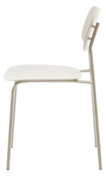 Fehér étkezőszék szett 2 db-os Kirkland – Unique Furniture