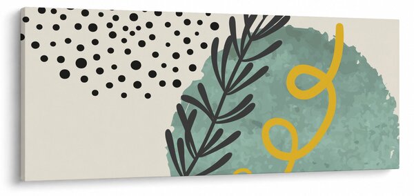 Kép - Absztrakt lapok N⁰1 (120x50 cm)