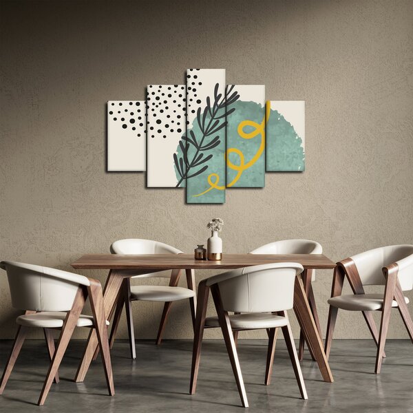 Kép - Absztrakt lapok N⁰1 (150x105 cm)