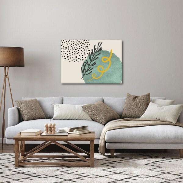 Kép - Absztrakt lapok N⁰1 (70x50 cm)
