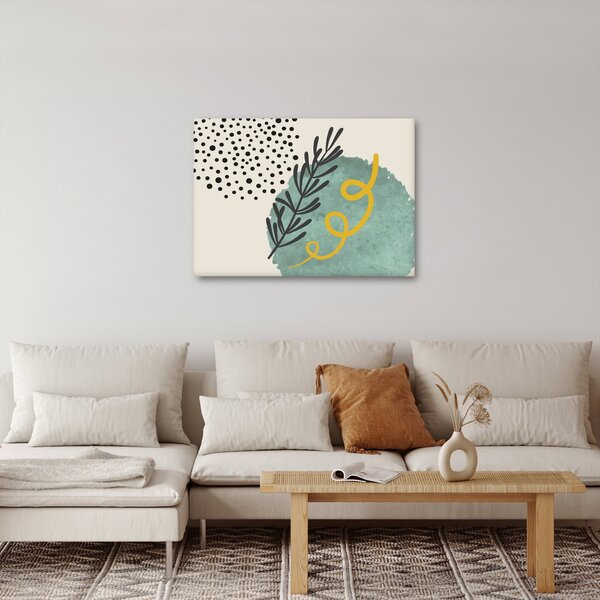 Kép - Absztrakt lapok N⁰1 (70x50 cm)