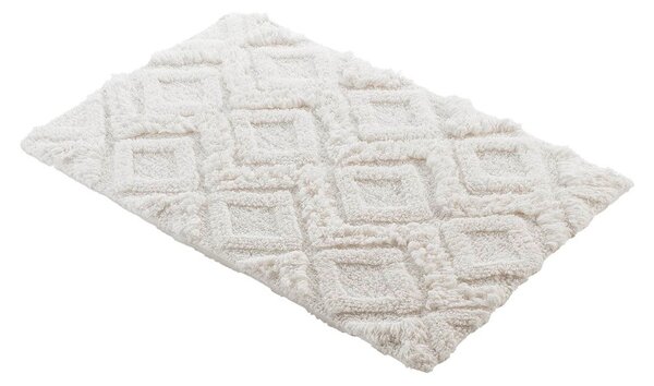 Fehér fürdőszobai kilépő 50x80 cm Ikatis – douceur d'intérieur