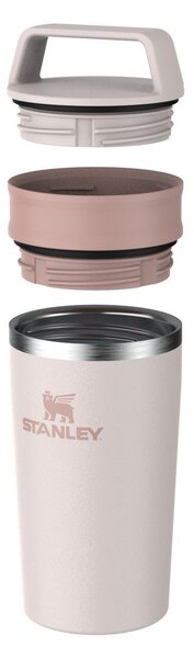 Világos rózsaszín rozsdamentes acél termobögre 350 ml Café-To-Go Rose Quartz – Stanley