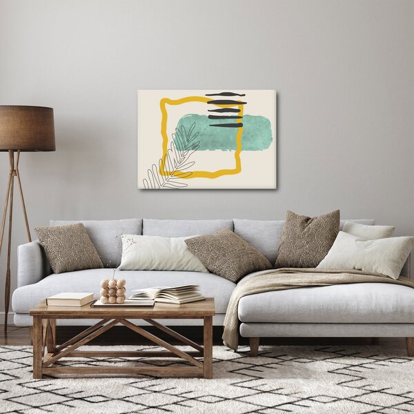 Kép - Absztrakt lapok N⁰2 (70x50 cm)