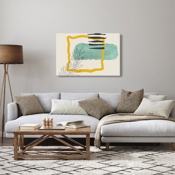 Kép - Absztrakt lapok N⁰2 (90x60 cm)